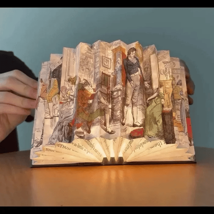 Pride and Prejudice Book Light