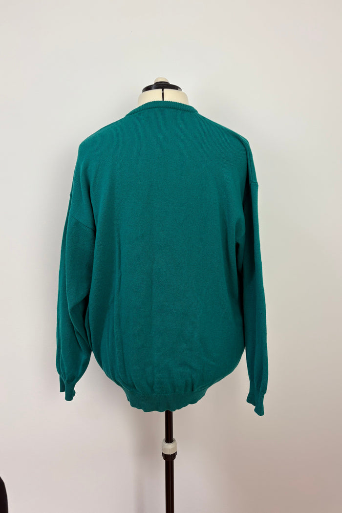 Pringle Teal V Neck Sweater