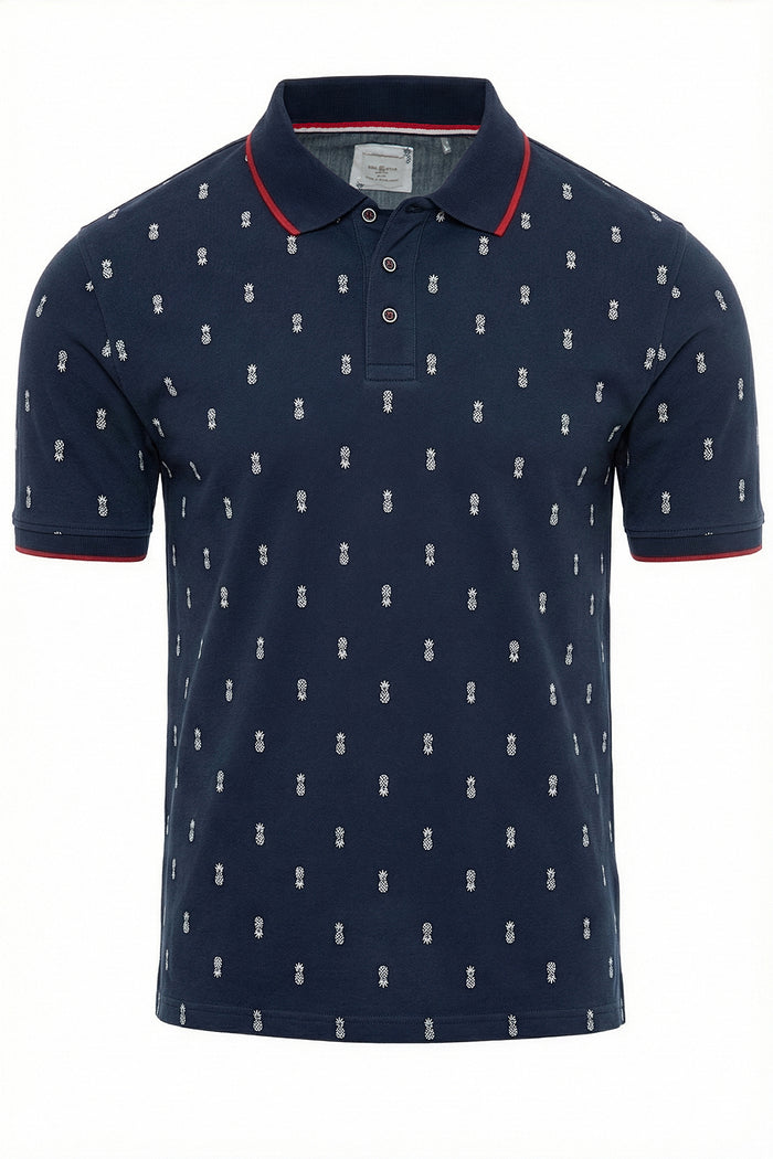 Printed Polo Shirt