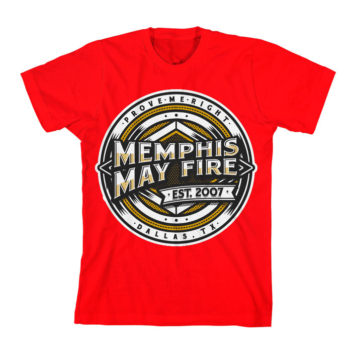 memphis may fire Prove Me Right - Red T-Shirt