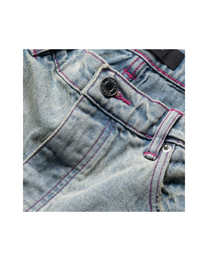 Purple - P001 Skinny Granita Lt Indigo - SGLI226 - Clique Apparel