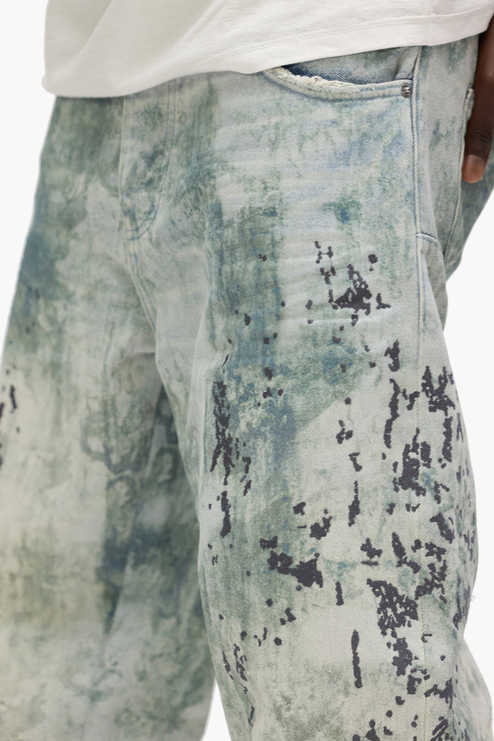 Purple - P018 - WCUB825 - Worn Camo - Clique Apparel