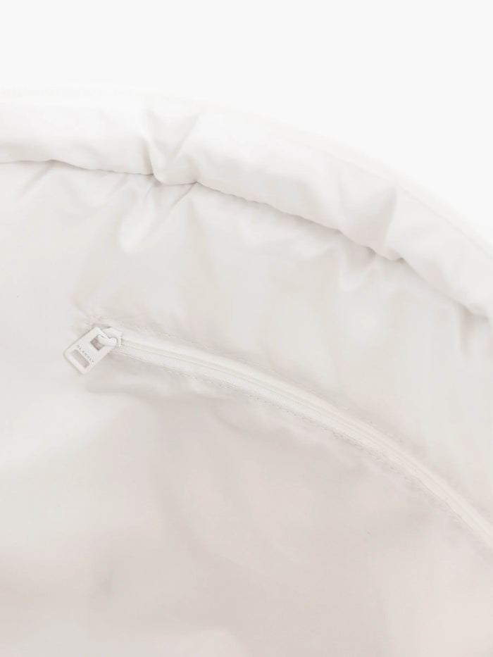 Quilted Puffer Bag - Off White