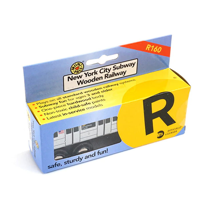 R-Train Broadway Local Subway Toy - The New York Public Library Shop