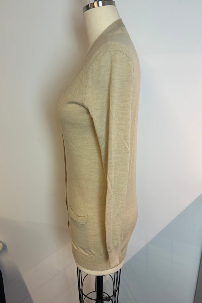 Ralph Lauren Beige Knit Cardigan
