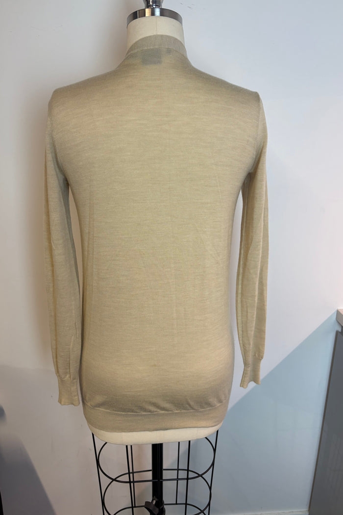Ralph Lauren Beige Knit Cardigan