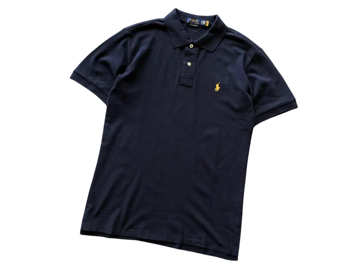 Ralph Lauren Classic Polo Navy/Yellow