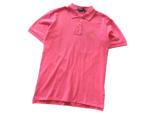 Ralph Lauren Classic Polo Pink/Yellow
