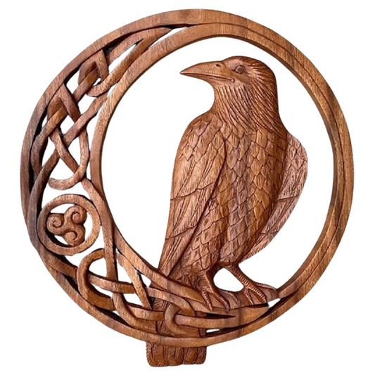 Raven in Moon