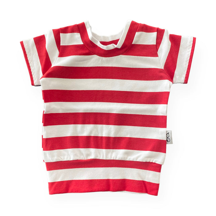 Red/White Stripe and Navy Stars Summer Lounge Set