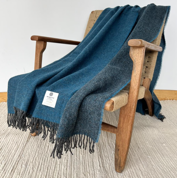 Reversible Merino Wool Irish Throws
