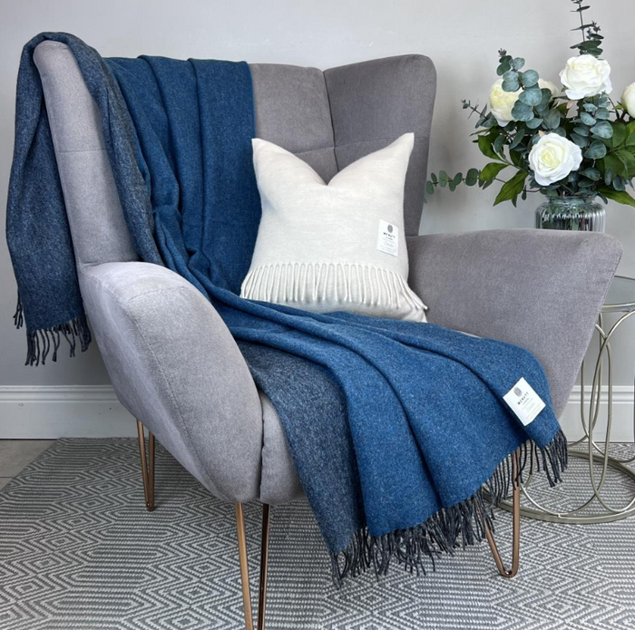 Reversible Merino Wool Irish Throws