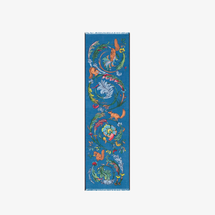 Rococo Wool Oblong Scarf
