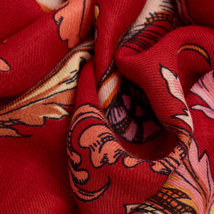 Rococo Wool Oblong Scarf