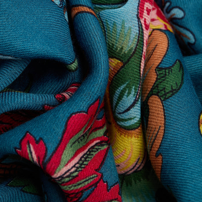 Rococo Wool Oblong Scarf