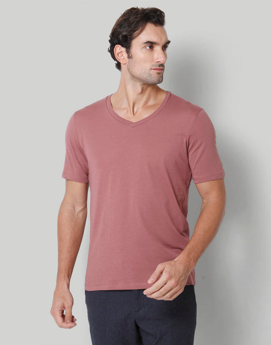 Rose V-Neck T-Shirt