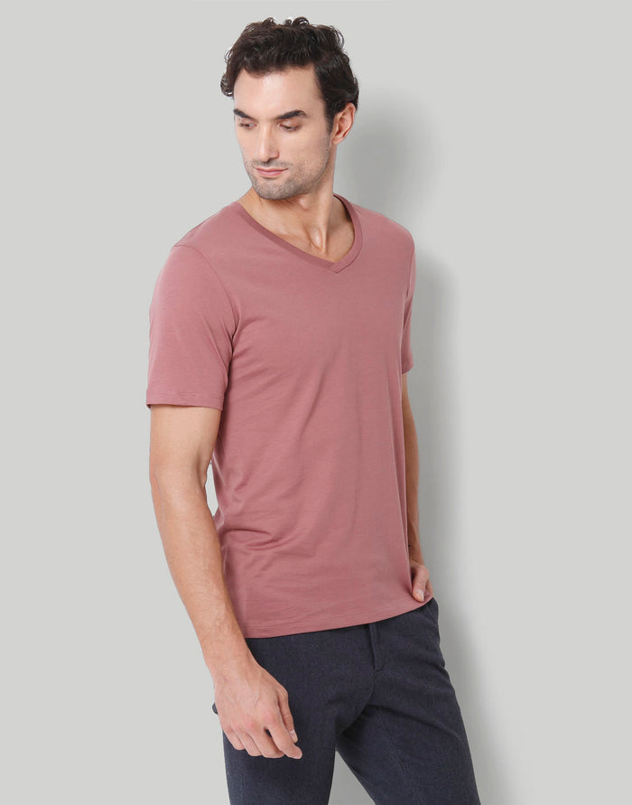 Rose V-Neck T-Shirt