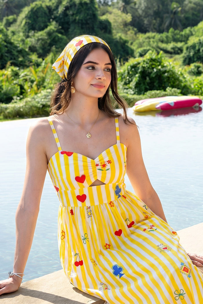 Sleeveless summer dress