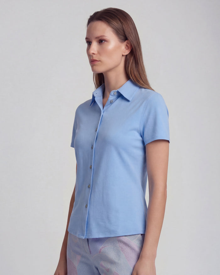 SADE BLUE WOMENS SHIRT