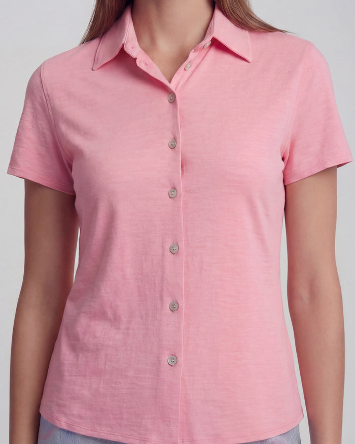 SADE CORAL WOMENS SHIRT