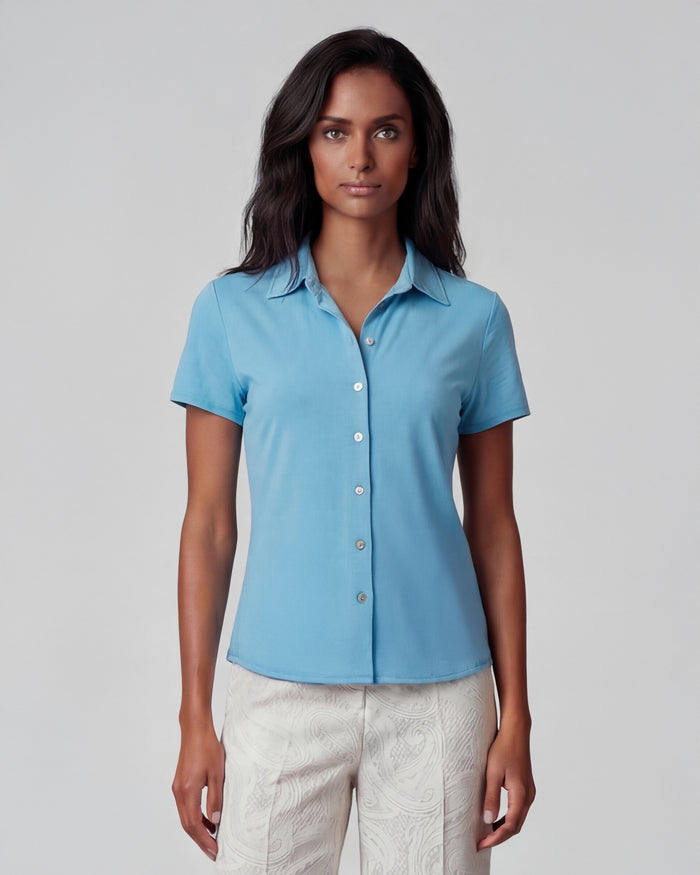 SADE TEAL WOMENS SHIRT