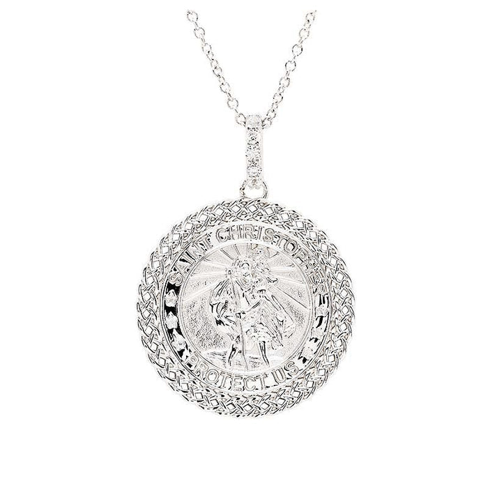 Saint Christopher Medal Necklace