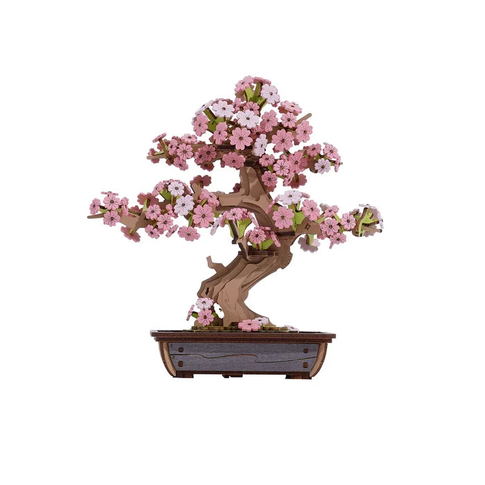 Sakura Bonsai DIY Wooden Craft - The New York Public Library Shop
