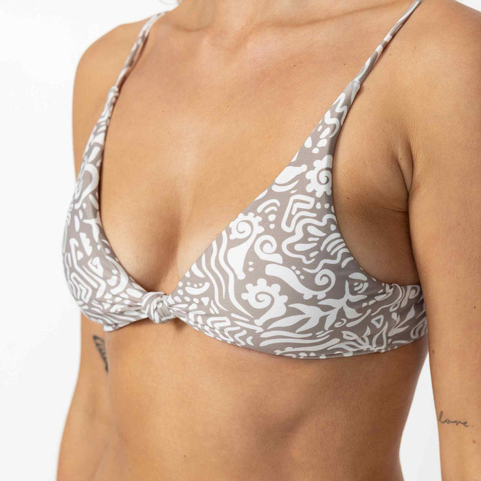 Saltwater Essentials Pismo Bikini Top - Dune