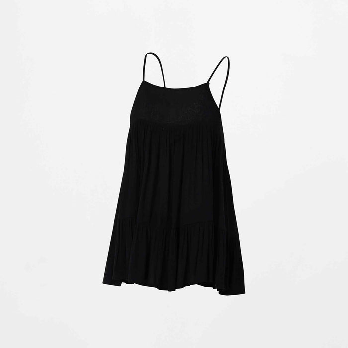 Saltwater Solids Rilee Overswim Dress - Black