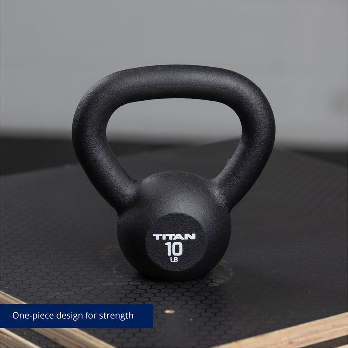 SCRATCH AND DENT - 10 LB Cast Iron Kettlebell - FINAL SALE