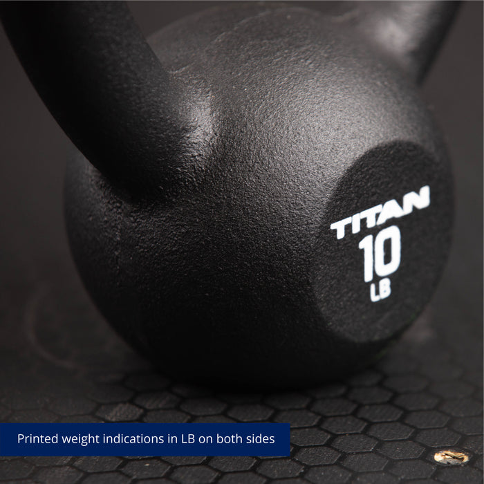 SCRATCH AND DENT - 10 LB Cast Iron Kettlebell - FINAL SALE
