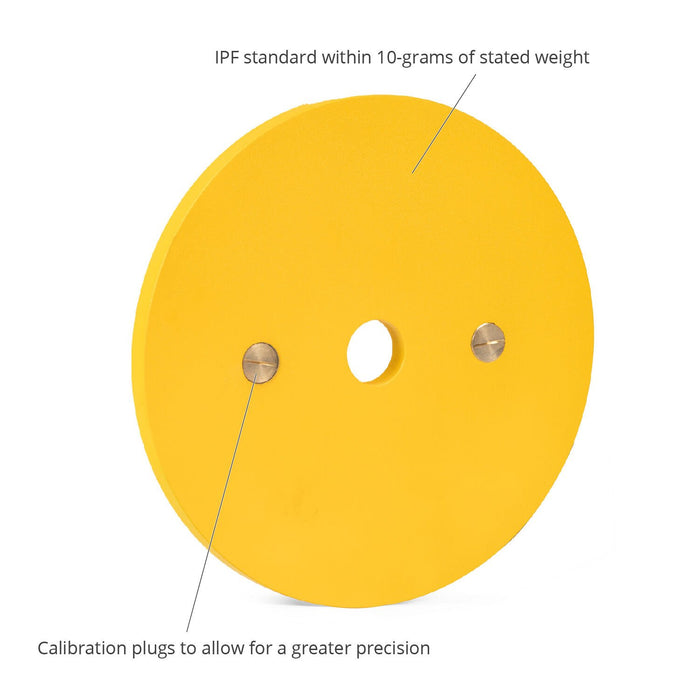 SCRATCH AND DENT - 15 KG Single Calibrated Steel Plate - FINAL SALE