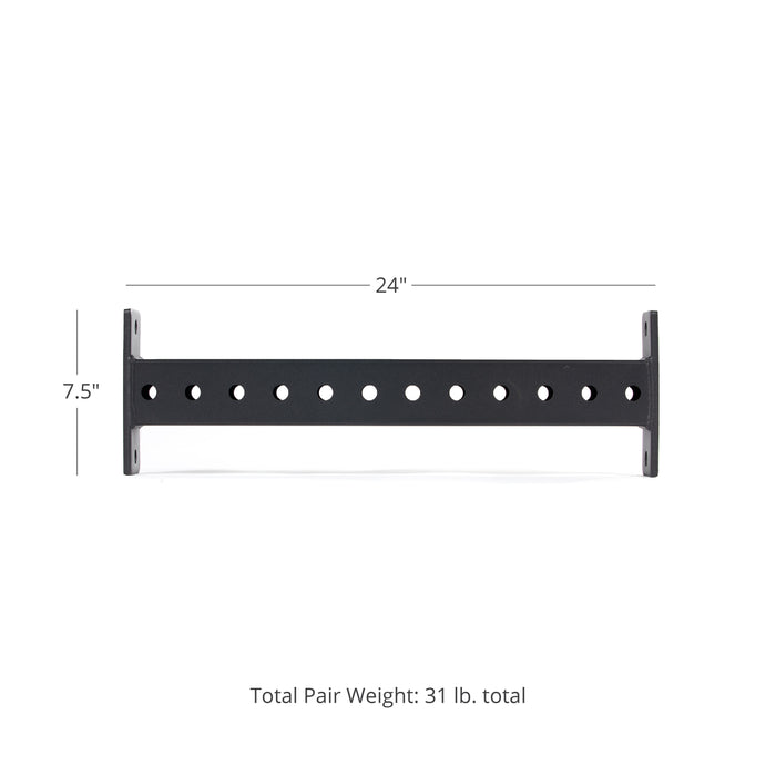 SCRATCH AND DENT - 24-in X-3 Series Space Saving Rack Side Bracings - FINAL SALE