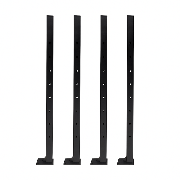 Scratch and Dent, 4-Pack 45-Inch Uprights for 2-Tier Mass Storage Systems