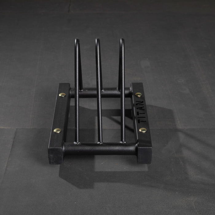 Horizontal Wagon Wheel Storage - 2 Wagon Wheel Capacity