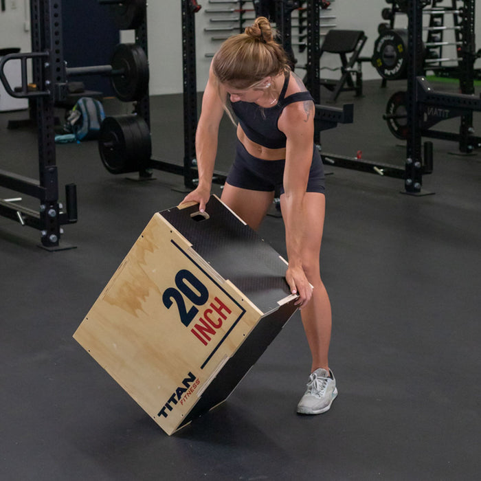 3-in-1 Wooden Plyo Box | Medium (16 x 20 x 24)