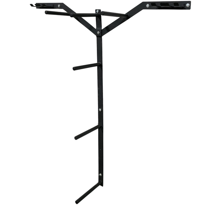 Multipurpose Wall Mounted Storage - Holds up to 4 Olympic bars