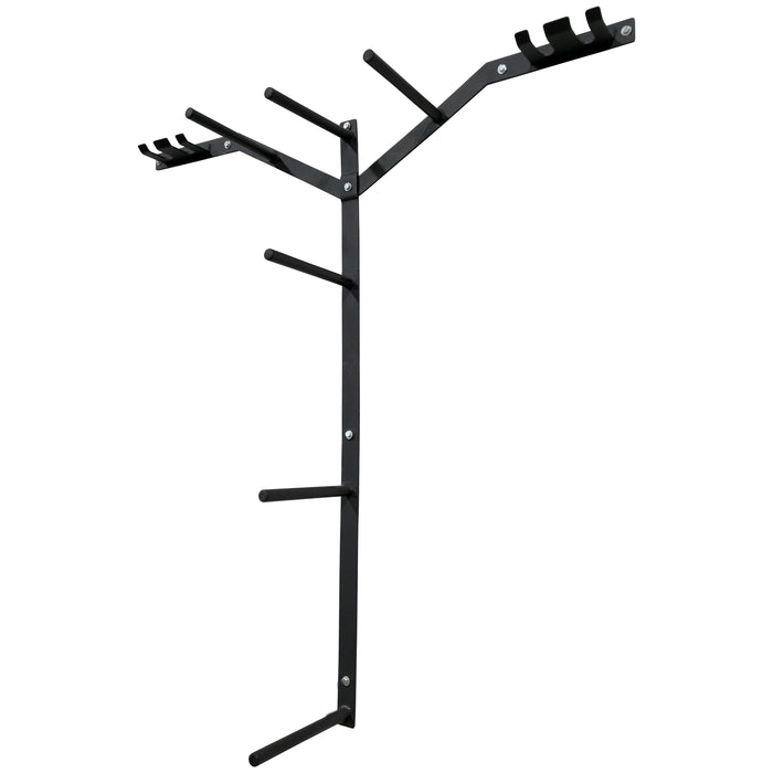 Multipurpose Wall Mounted Storage - 6 plate storage posts