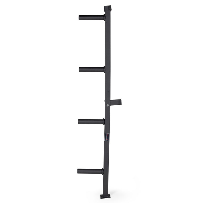 Wall Mounted 4-Peg Olympic Bumper Plate Weight Rack