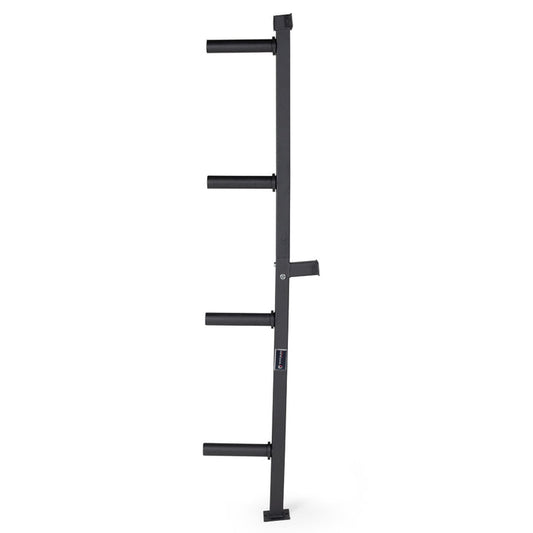 Wall Mounted 4-Peg Olympic Bumper Plate Weight Rack