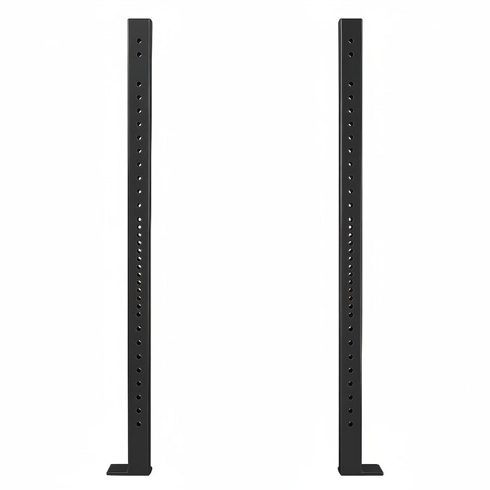 Scratch and Dent, X-3 Series Black Bolt Down Uprights | 2 Pack