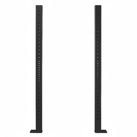 Scratch and Dent, X-3 Series Black Bolt Down Uprights | 2 Pack