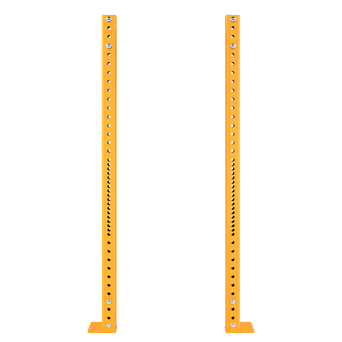 Scratch and Dent, X-3 Series Orange Bolt Down Uprights | 2 Pack