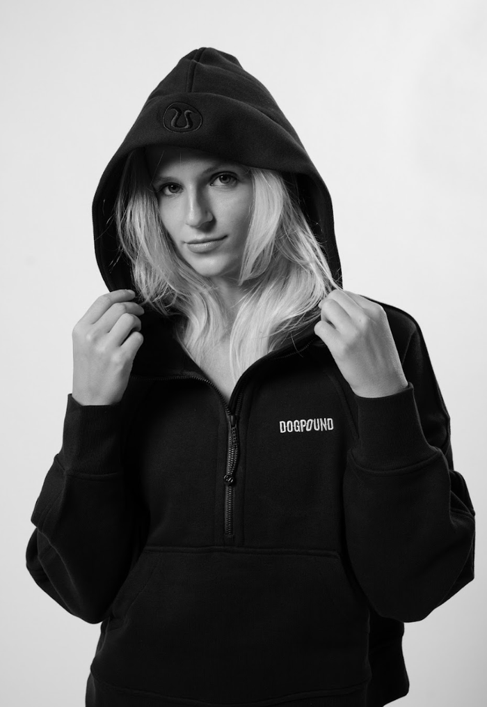Scuba Oversized Half-Zip Hoodie