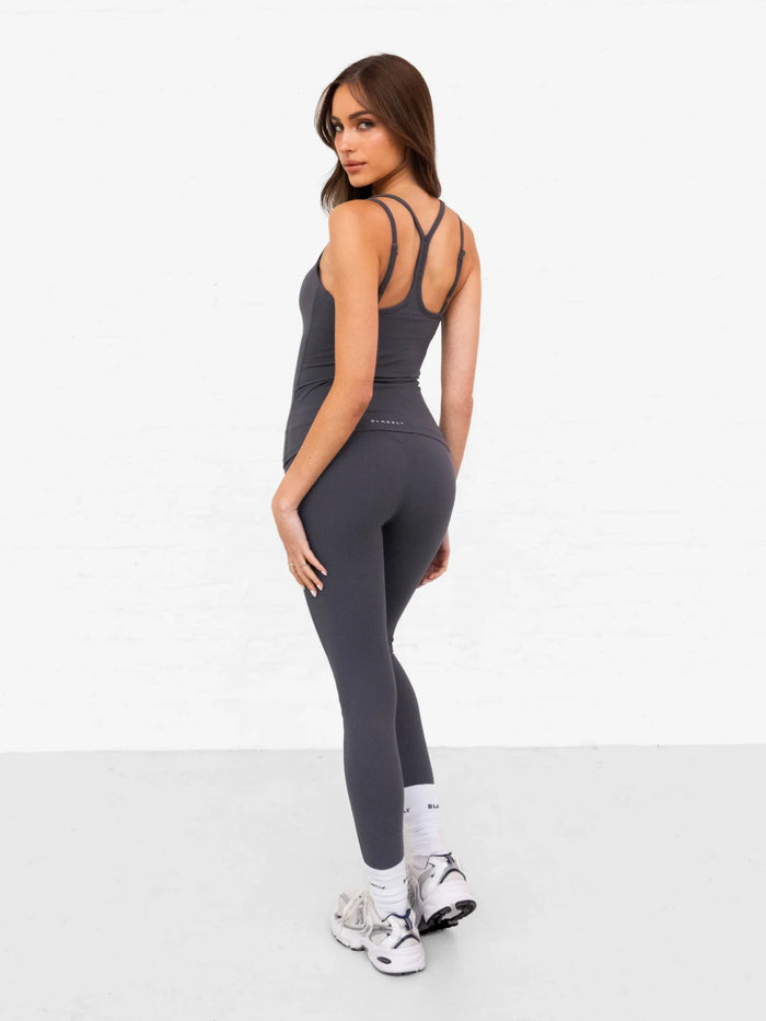 SculptForm Vest Top - Charcoal