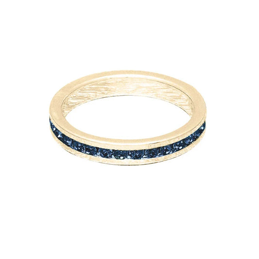 September (Sapphire) Yellow Gold Ring | Size 9
