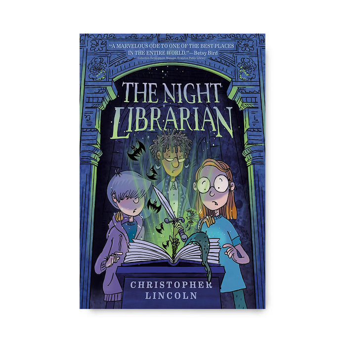 SIGNED! The Night Librarian: A Graphic Novel - The New York Public Library Shop