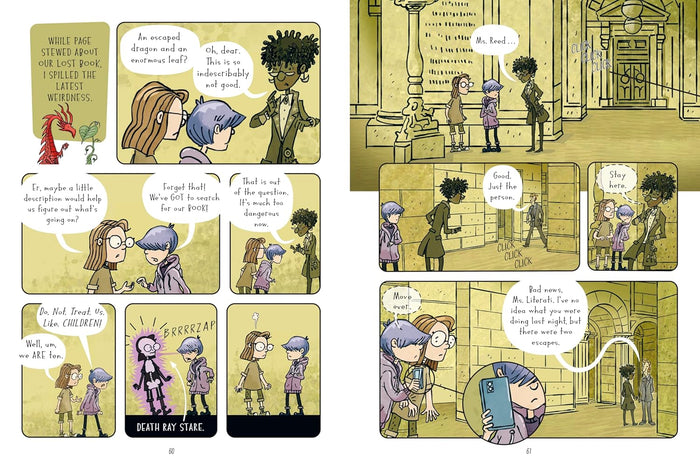SIGNED! The Night Librarian: A Graphic Novel - The New York Public Library Shop