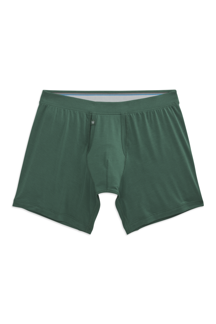 Vetiver | Front view of the SILVER HD Boxer Brief in Vetiver