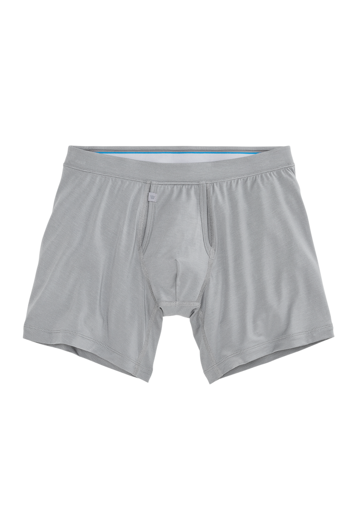 Monument | Front view of Silver HD Boxer Brief in Monument